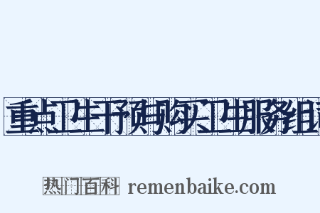 重点卫生干预与购买卫生服务组词是什么意思的图片
